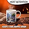 South Carolina State Ceramic Coffee Mug 11oz Palmetto State - Tea Coffee Mug with Comfortable Grip - Unique Travel Gift Cup for Office or Home - Vibrant Long-Lasting Print ID44991 #2