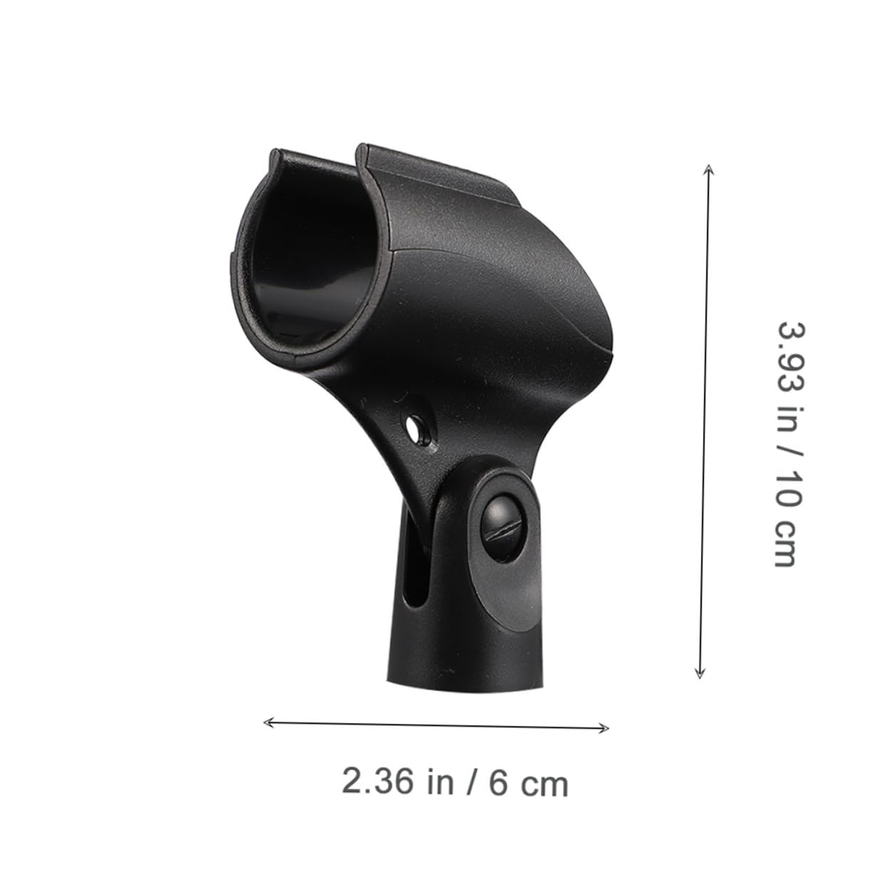 Vaguelly 10Pcs Microphone Clip Holder with Female Adapter Durable Design for Handheld Microphones for Podcasting and Live Streaming Easy and Positioning