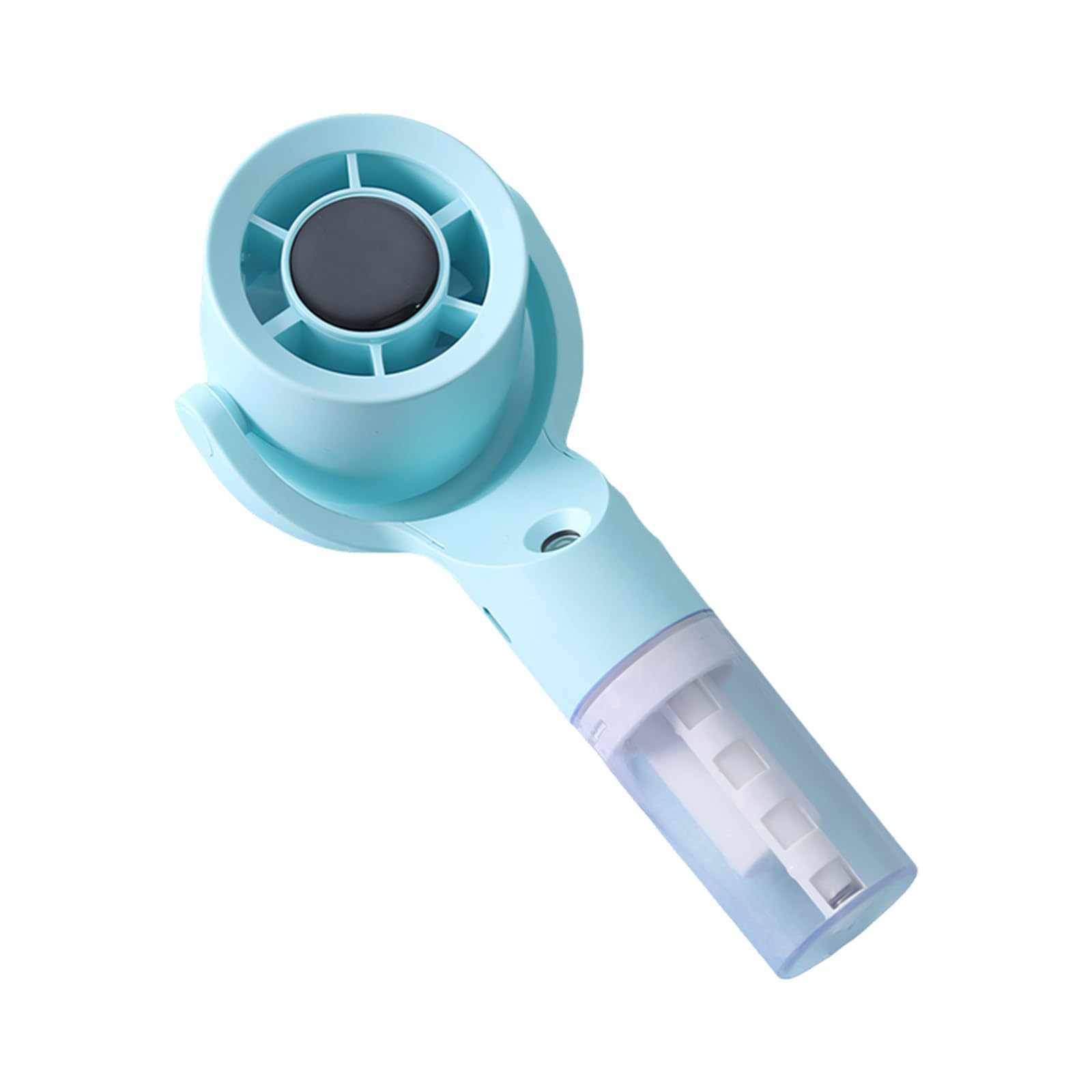 TAZIZI Portable 3 Speed Handheld Fan Travel Home Camping Outdoor Rechargeable Water Sprayer Misting Small