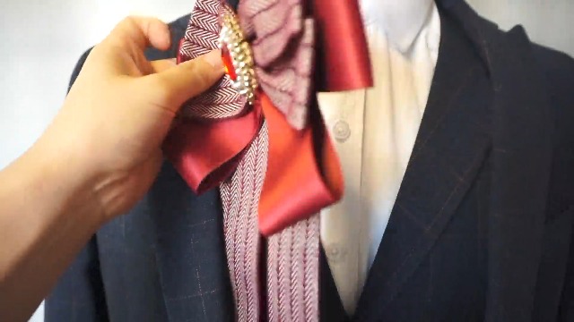 Lovacely Men & Women Ribbon Bow Tie Fashion Rhinestone