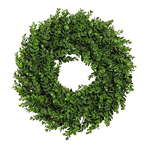 DDHS Boxwood Wreath for Front Door Cover