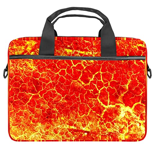 Sacoche Magma fine Orange Lava multicolore à bandoulière pour ordinateur