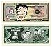 Betty Boop Million Dollar Bill - Pack of 25 - Limited Edition Collectible Bill - Best Accessory Gift For Boop Lovers