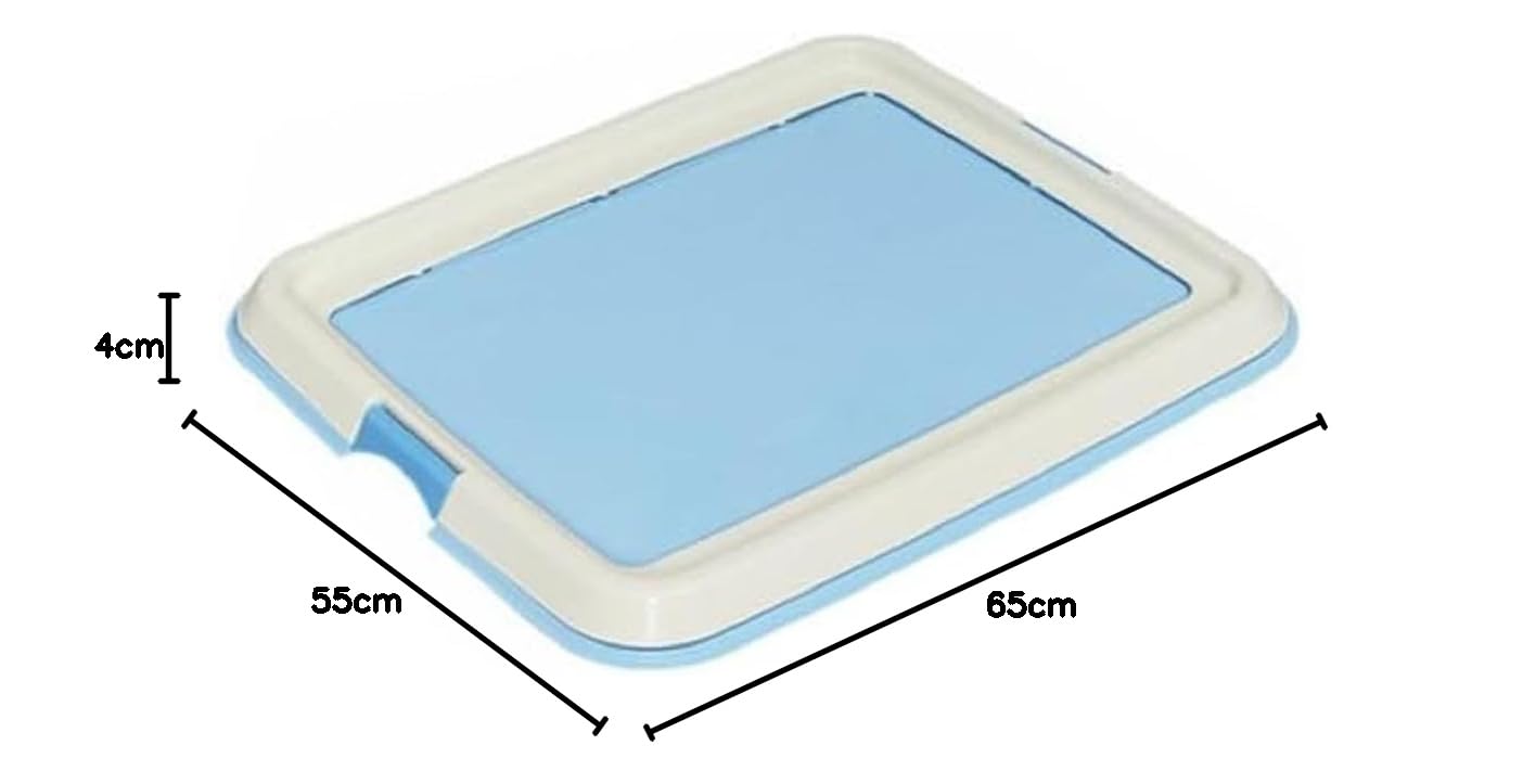 Iris 530863 Toilette pour Chiot WC, Ohyama Bleu