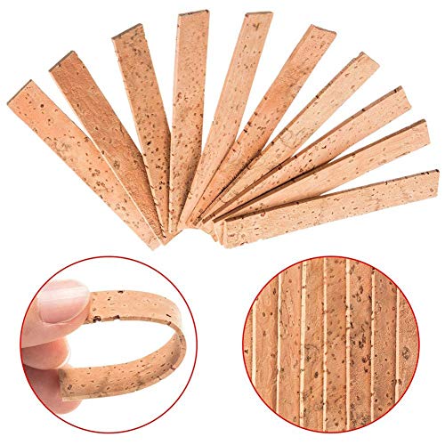 better18 Clarinet Instrument Accessories Replacement Kits with with 10 Pieces Clarinet Neck Joint Cork and 17 Pieces Clarinet Pads Bb Clarinet Woodwind Instrument Pads 27Pcs