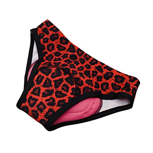YIJU Cuecas de Ciclismo Femininas com Acolchoado de Bicicleta Cuecas Leves Triangulares - eu
