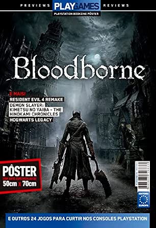 Capa do livro Bloodborne - Superpôster PlayGames