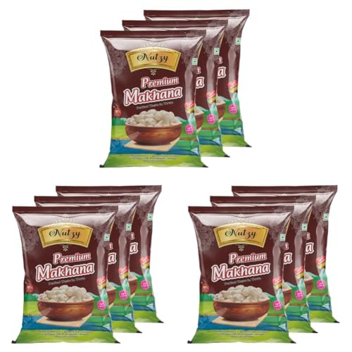 Image of Nutzy Premium Nuts (Lotus Seed /Makhana, 750g) (Pack of 3)