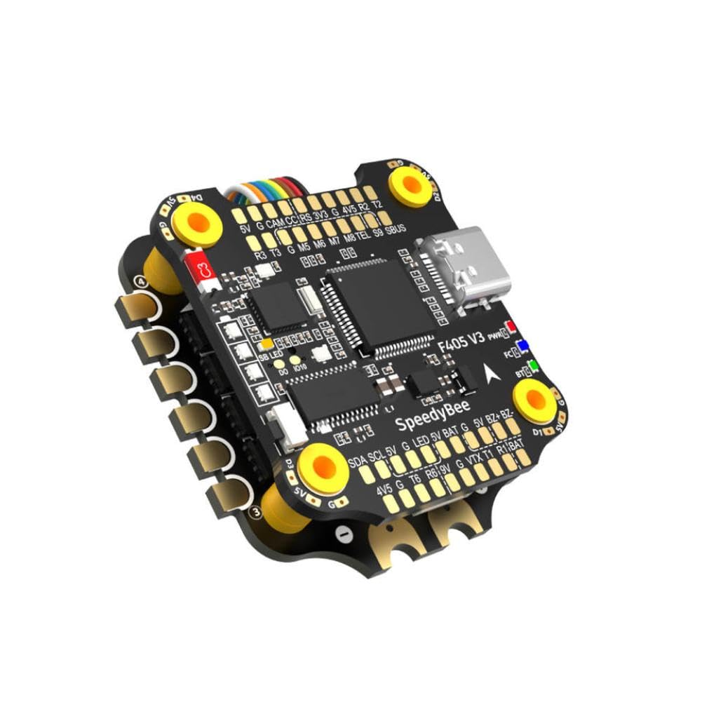 Kompatibel mit Speedy F405 V3 BLS 50A 30x30 FC ESC Stack Universal Fit Flight Controller und 4IN1 ESC Kompatibel mit Drohnenmodelle