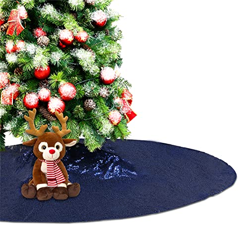 Best Navy Blue Tree Skirt For Your Holiday Season