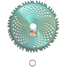 1 Blade 8"-44t - RENEGADE BLADE Green Viper/Hybrid - Brush & Brambles Specialty - Carbide Brush Cutter Weed Eater Blades, 203mm Diameter