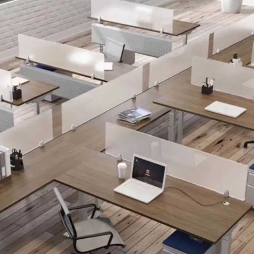 Schreibtisch-Trennwand, 30 x 100 cm, Büro-Trennwand, Sichtschutz für Schreibtisch, Bera, Schreibtischtrenner, Arbeitsplatz, Sichtschutz, modernes Schreibtischzubehör