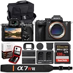 Sony a7R VI Mirrorless Camera Body USA Model | 66.8MP Full-Frame Stacked