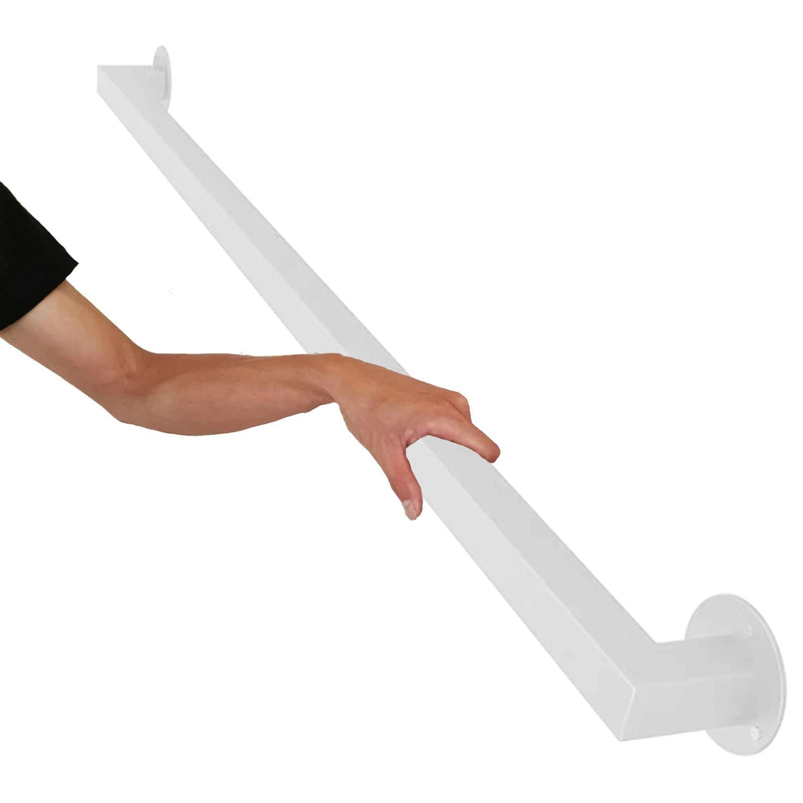 Main courante pour escalier extérieur et jardin de 4m en kit de sécurité