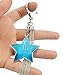 fengshuisale Feng Shui Heavenly Star Keychain W Red String Bracelet W2342