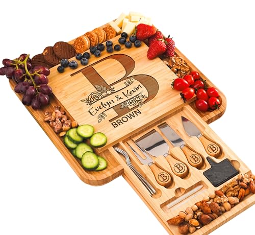 Personalized Charcuterie Board Set