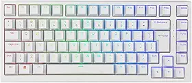 TECLADO AKKO MG75 ABNT2 BRANCO SWITCH SILVER V3 PRO