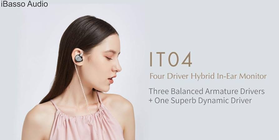 Amazon.com: iBasso IT04 Four Driver Hybrid in-Ear Monitor