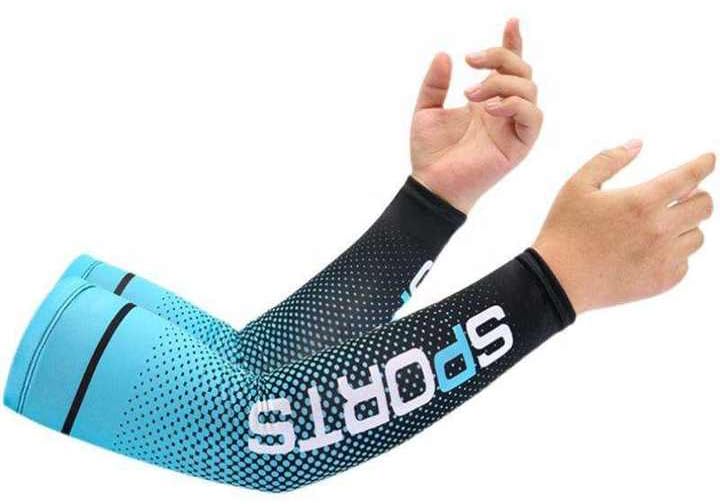 Leosportz Arm Sleeves for Summer UV Protection – Elbow Sleeves for Men Women Gym Workout | UV TAN Protection Sleeves for All Season