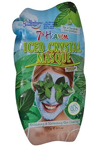 Iced crystal scrub mask
