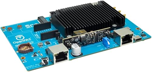 Miniatura 5 de Banana Pi OpenWrt One MediaTek MT7981B 1GB DDR4 2.5GbE RJ45 y Gigabit Ethernet RJ45 256 MIB SPI NAND Router inteligente de código abierto