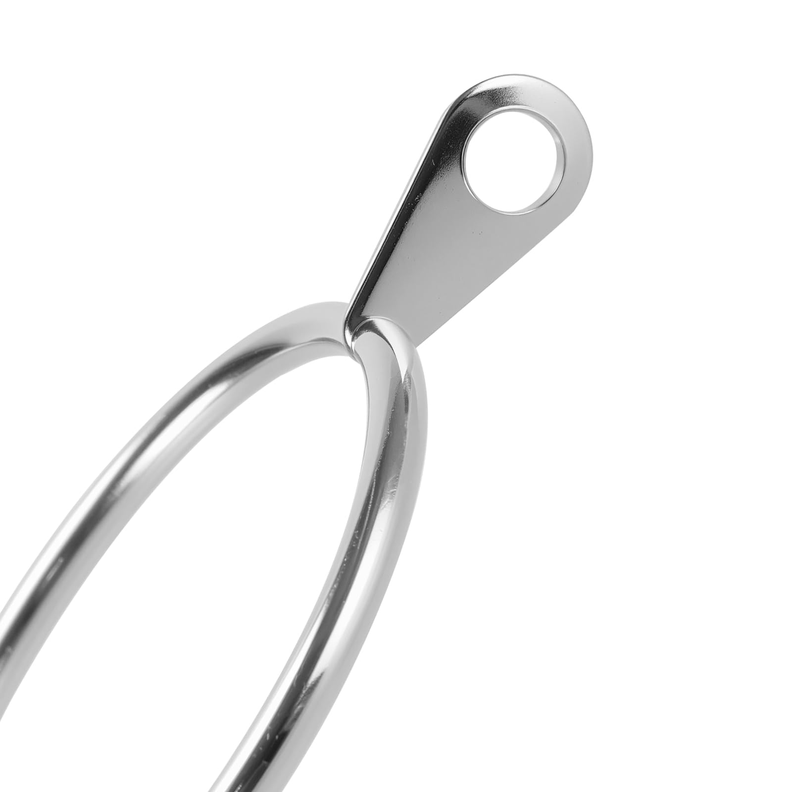 Confezione da 100 anelli per tende in metallo, diametro interno 32 mm, anelli in metallo con occhielli per asta doccia, tendaggi, aste per finestre, argento