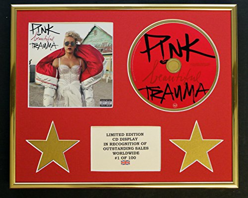 Rosa/CD-Display, Limitierte Auflage, Coa/Schönes Trauma Cover