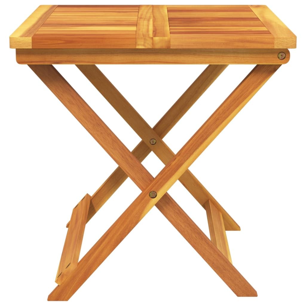 vidaXL Gartentisch, Esstisch mit Klappdesign, Holztisch für Terrasse Garten Balkon, Klapptisch Terrassentisch Gartenmöbel, Massivholz Akazie