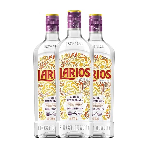 Ginebra Larios Larios London Dry Gin Botella Magnum 1,5 L (Caja de 3 Botella Magnum de 1,5 L)