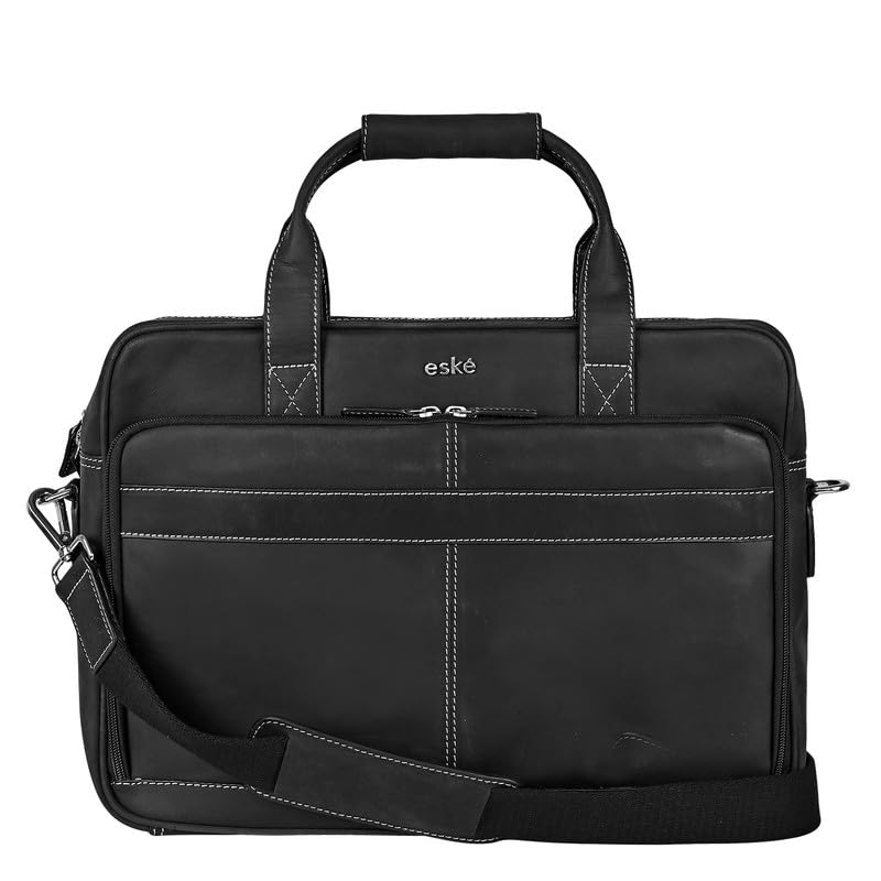 See full amazon price history chart for eske Henri 15" Genuine Leather Laptop/MacBook Bag for Men | Office Bag for Men | Laptop Messenger Bag with Shoulder Strap eske Henri 15" Genuine Leather Laptop/MacBook Bag for Men | Office Bag for Men | Laptop Messenger Bag with Shoulder Strap (B0CW3JRVDL) Amazon Price History, Amazon Price Tracker