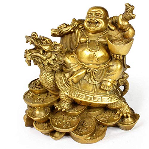 Statues et figurines de bouddha sur tortue dragon cuivre h3tf5j