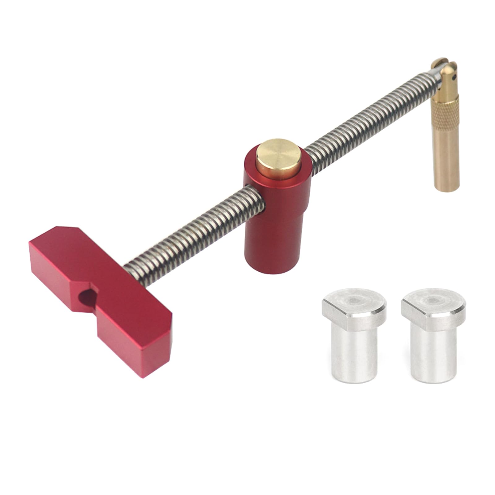 Kalttoy 20Mm Woodworking Benches Dog Brake Inserts Workbenches Fast Fixed Clip Clamps Aluminium Fixtures Vises Dog Hole Clamps Woodworking