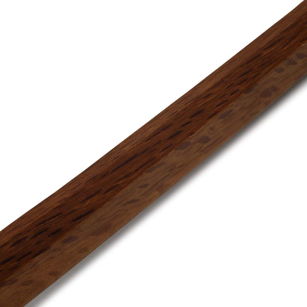 Playwell Martial Arts Deluxe Infantil Madera Bokken - Rojo Roble - 33"