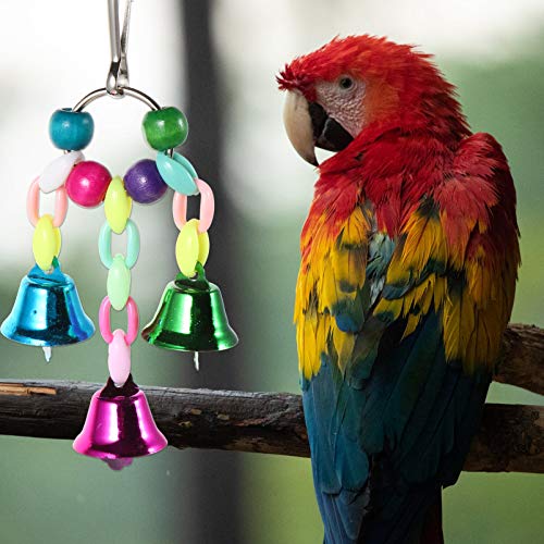 POPETPOP Conjunto de 13 PeÃ§as de Brinquedos para PÃ¡ssaros Brinquedos de Gaiola para PÃ¡ssaros Brin