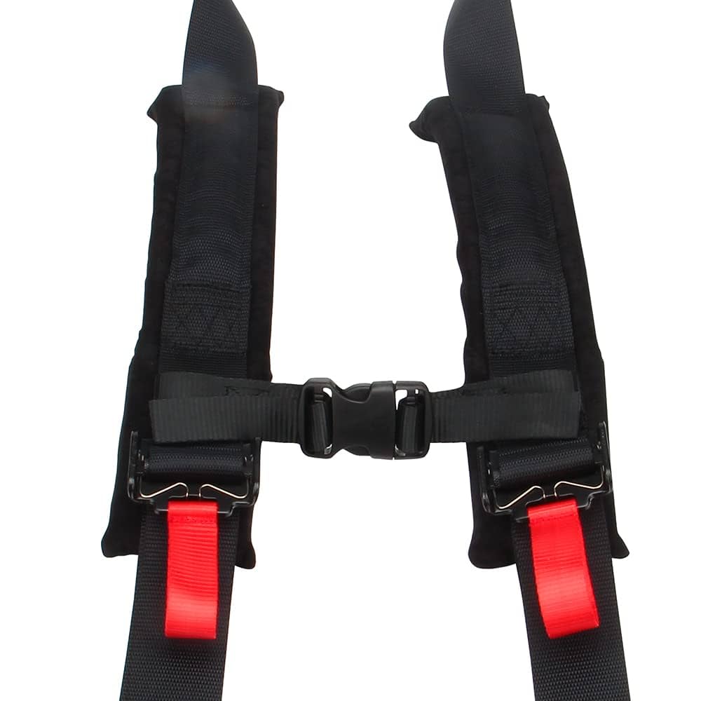Spaorcco 4 Point Harness Seat Belt Safety Quick Release