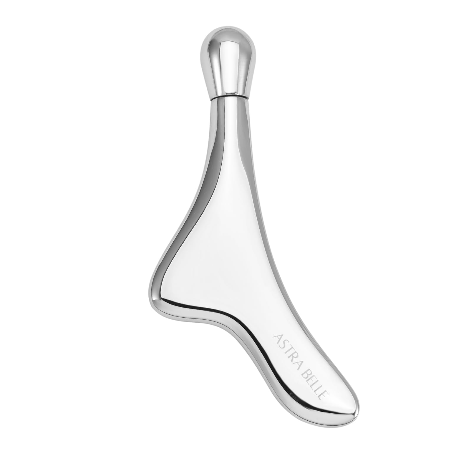 Facial Sculpting Gua Sha & Eye Roller (De-puff + Lift + Contour) with Travel Pouch