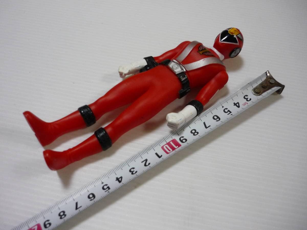 バンダイ 炎神戦隊ゴ－オンジャ－ソフビ7体+超全集 バンダイ 炎神戦隊