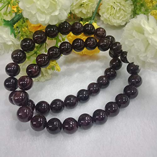 Natural Red Garnet Bracelet // Reiki