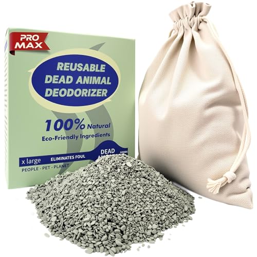 Animal Odor Eliminator for Strong Odor Remover, Dead Animal Smell Eliminator- Safe Indoor & Outdoor Use, Natural Odor Remover, Fresh & Effective