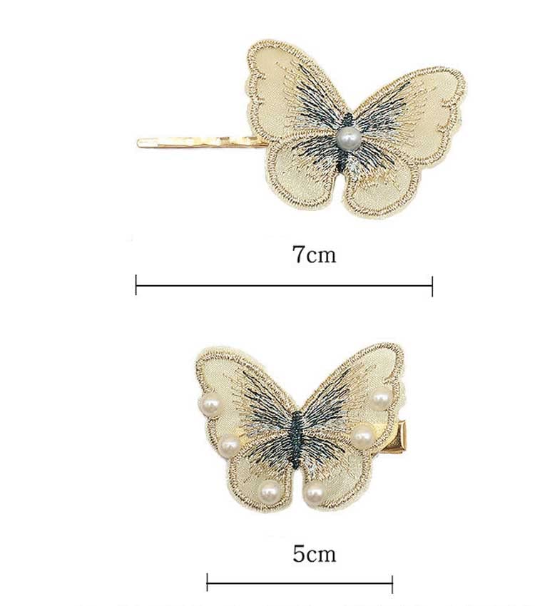 WHITEBRIDGE 12pcs Colorful Butterflies Barrettes Hair Clips for Hair Decoration - Colorful Butterfly Hair Clips For Women Girls. - Image 4