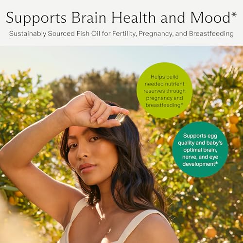 Image of Needed. Prenatal Omega-3 - High Potency Dose of Sustainably Sourced Fish Oil, 1000mg DHA, 1000mg EPA, Encased in a Gelatin-Free, Plant-Based Softgel Shell