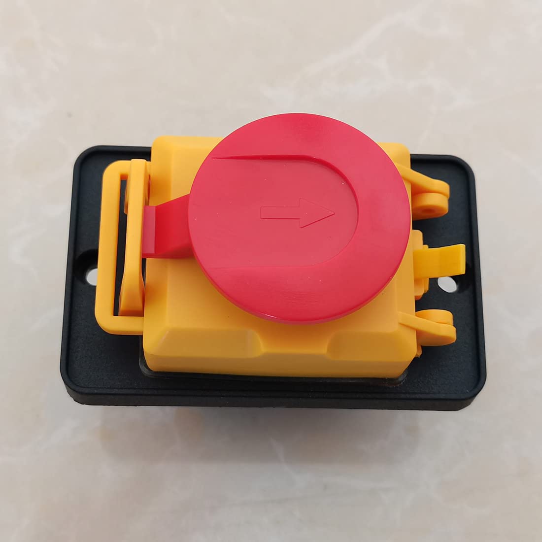 Interruttore Emergenza KJD22 ON-OFF | Pulsante Arresto 250VAC | IP54