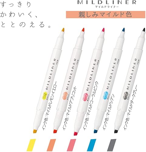 Miniatura 6 de ZEBRA WKT7-N-5C-N Highlighter, Mild Friendly Color, N5 Colors