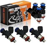 SHOCKENT 0280158233 4-hole Fuel Injectors Fit For:-Jeep Grand Cherokee 2011-2012, Wrangler 2012-2017; For:-Dodge Avenger 2011-2014, Challenger 2011-2012, Charger 2011-2012, Grand Caravan 2011-2020