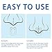 Latest Anti snoring Device Silicone Magnetic Anti Snore Nose Clip Effective-Easy Stop Snoring Solution Professional Sleeping Aid Relieve Snore for Men Women (2 pcs)