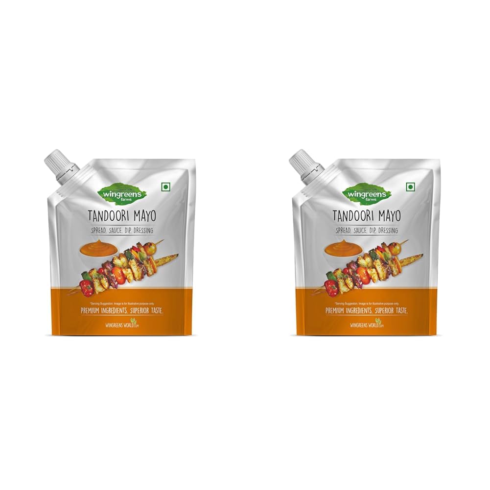 See full amazon price history chart for Wingreens Farms Tandoori Mayo, 180gm (Pack of 2) Wingreens Farms Tandoori Mayo, 180gm (Pack of 2) (B0D5D8KYXB) Amazon Price History, Amazon Price Tracker