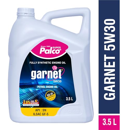Image of PALCO Garnet 5W30 Engine Oil for Cars 3.5 Ltr | Fully Synthetic Engine Oil