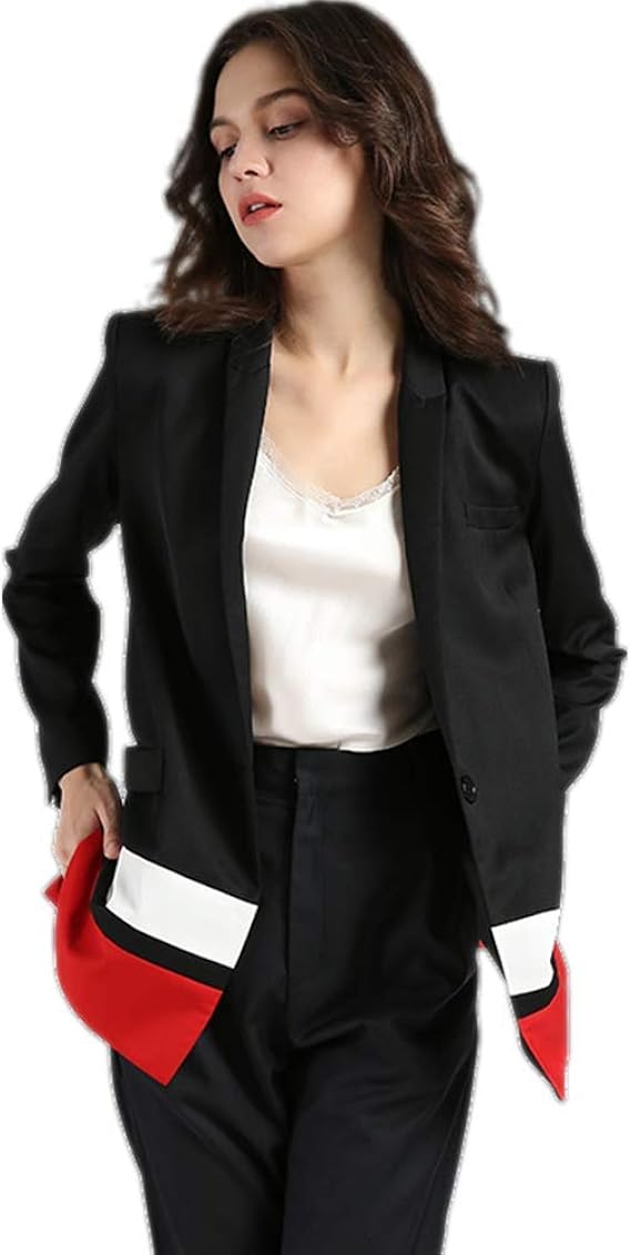 Amazon Jin Shui Fashion スーツスーツ女性のジャケット新スーツパンツシャツスリム気質黒カジュアルビジネスウェア コート ジャケット 通販 Amazon Jin Shui Fashion スーツスーツ女性のジャケット新スーツパンツシャツスリム気質黒カジュアルビジネスウェア コート ジャケット 通販