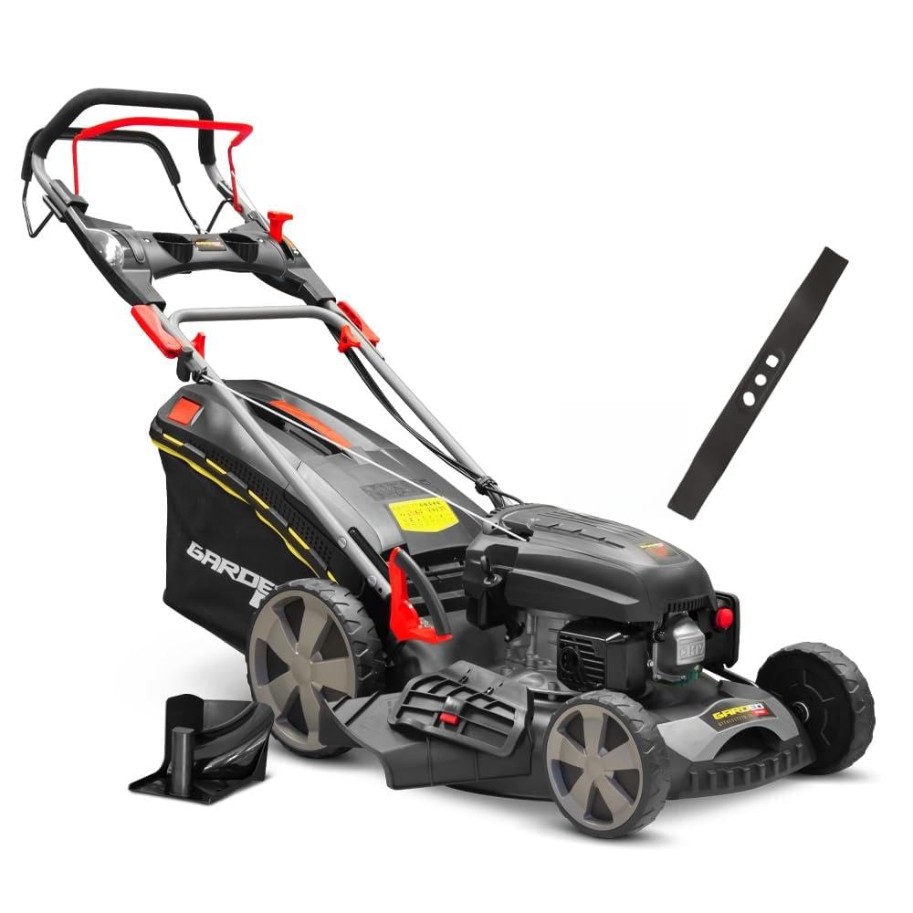 Tondeuse Thermique autotractée 170.1cc - 50.8cm livrée avec 2 Lames + Mulching