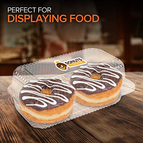 Stock Your Home 2395 Plastic 9 X 5 Inch Clamshell Takeout Trays thumb #4